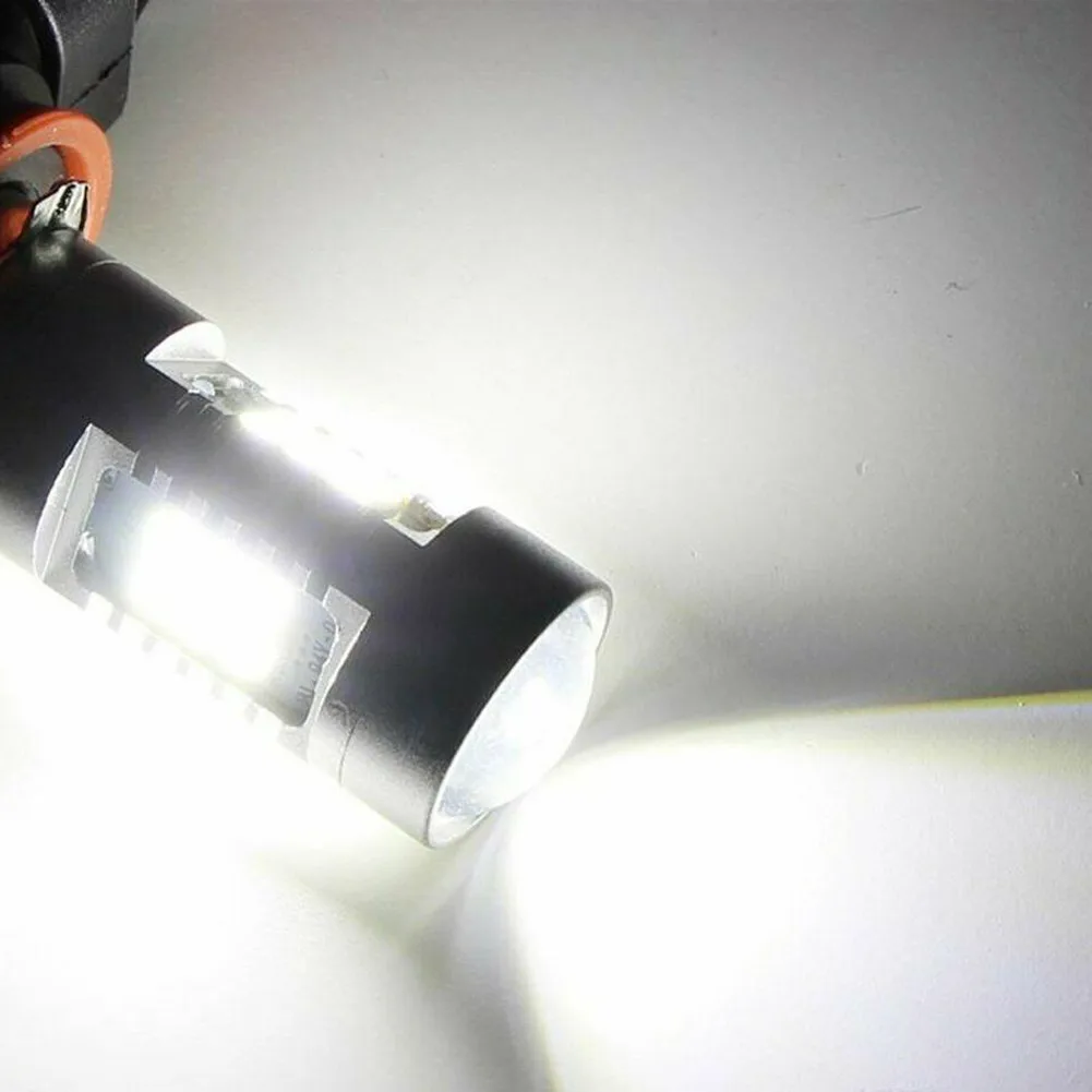 

6000K White Fog Light Bulb Accessories H11 H8 2X High Power Lamps Parts