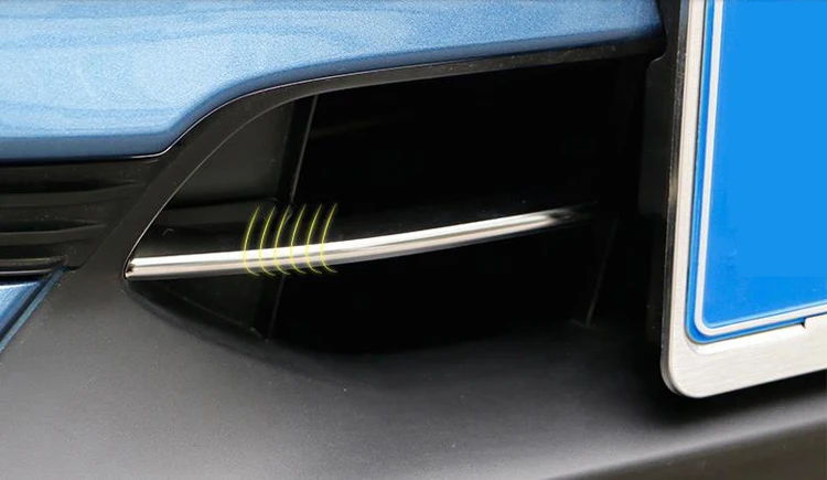 2 шт. хромированные ленты для передней решетки радиатора Mazda CX-5 CX5 2017 2018 C1064 |