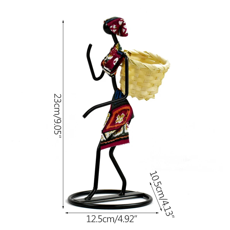 Украшение для дома корзина цветов украшение гостиной фигурки ручной работы