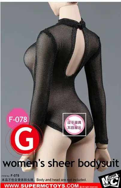 SUPERMCToys F 078 1/6 весы Женский сексуальный купальник бикини цельный для девочек детей
