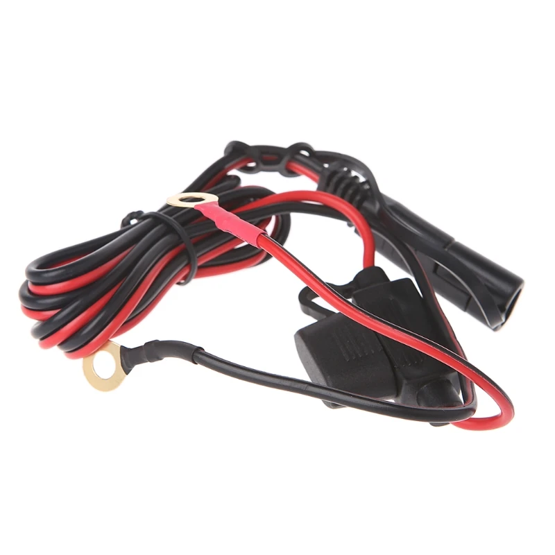 

Motorcycle 2.1A Waterproof USB Charger Kit SAE to USB Adapter+Extension Harness E7CA