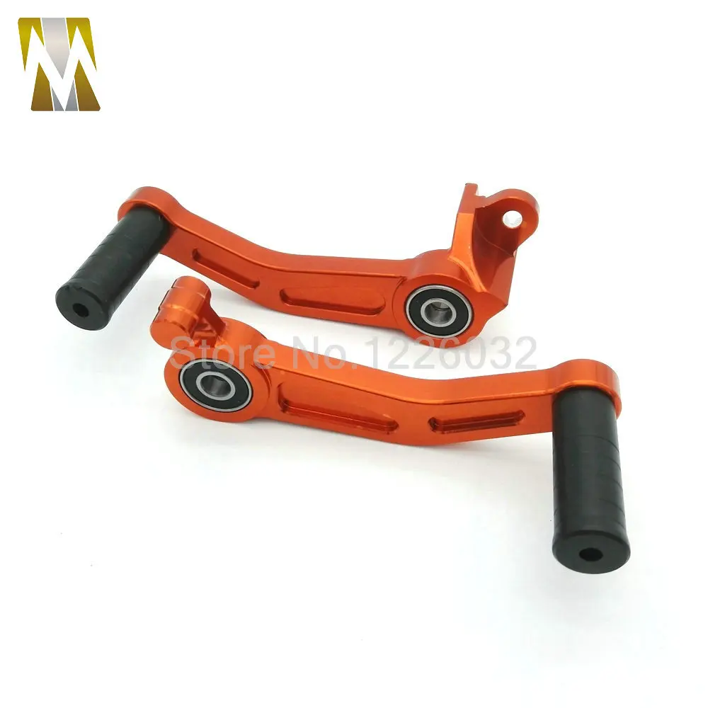 New arrival Motorbike Orange CNC Aluminium Brake Clutch Gear Pedal Lever For KTM DUKE 125 200 390 2013 2014 2015 2016 | Автомобили и