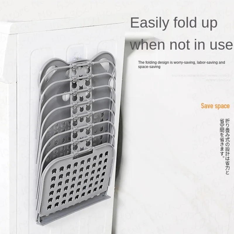 

Dirty laundry basket laundry bucket dirty clothes storage basket household clothes storage basket rack bathroom frame clothes ba