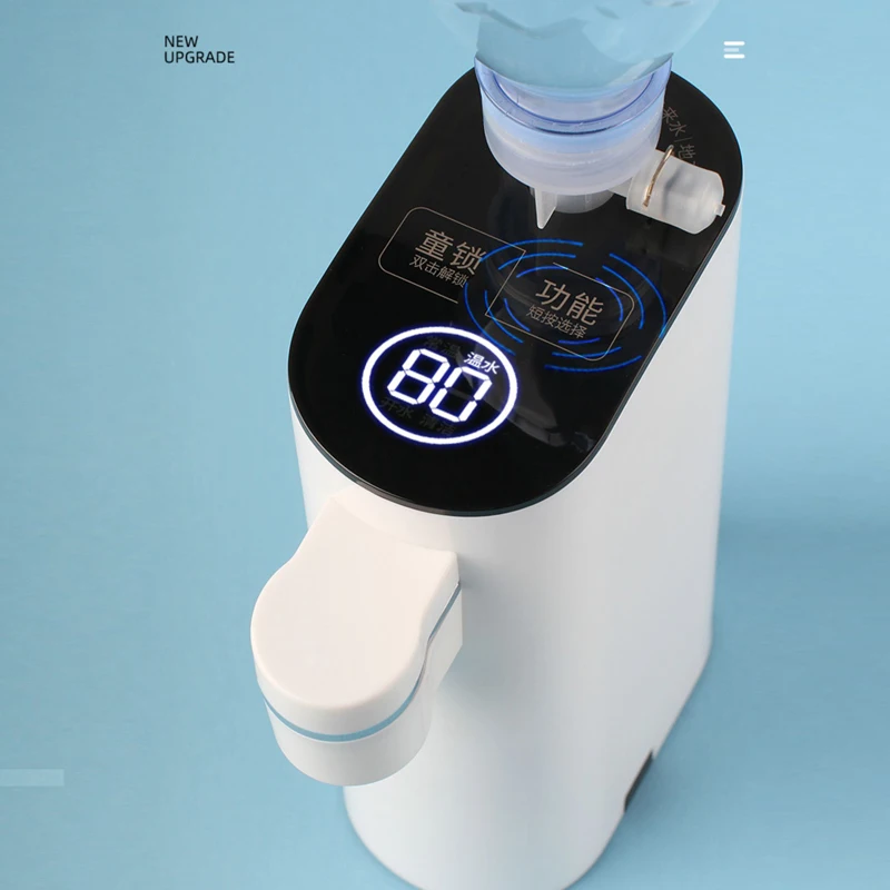 Портативный мини диспенсер для воды мгновенный нагрев 5 режимов детский замок