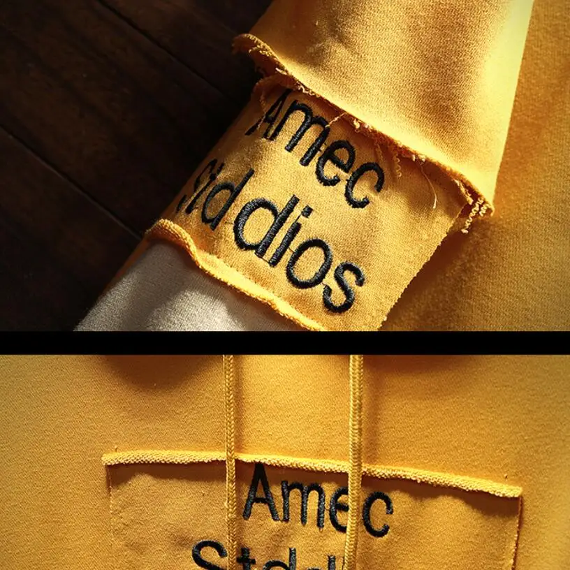 

2019 New Autumn Winter Brand Mens broken hole Hoodies Sweatshirts Men High Quality ELEMENT Long Sleeve Fashion Mens Hoodies