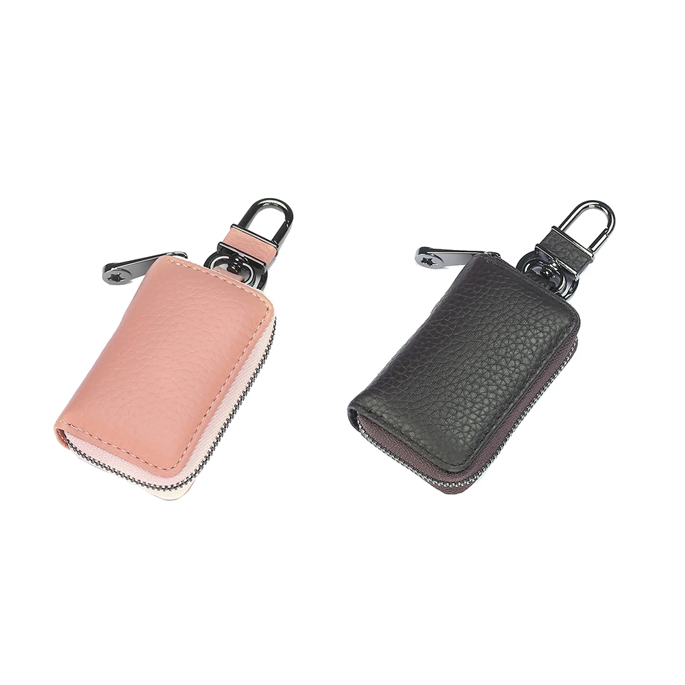 Новинка модный брелок из натуральной кожи чехол кошелек для ключей мужская сумка