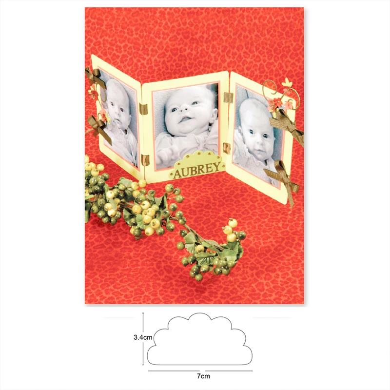 

Lace Cloud Edge Border Metal Cutting Dies for DIY Scrapbooking Dies Paper Cards Making Embossing die cut Decorative craft dies