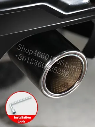 Глушитель выхлопной трубы из нержавеющей стали Puou T304 высокое качество