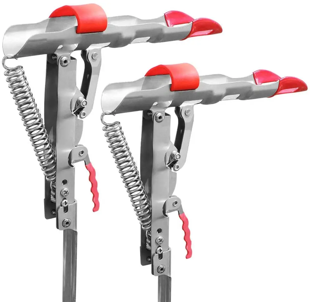 

Stainless steel automatic spring fishing rod holder for ground support brackets, adjustable sensitivity