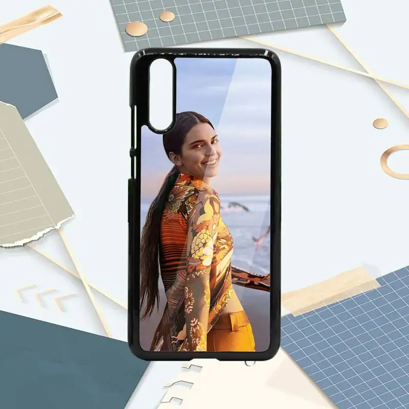 

American singer Kendall Jenner Phone Case PC For Samsung galaxy S note 8 9 20 10 e lite2019 plus pro ultra