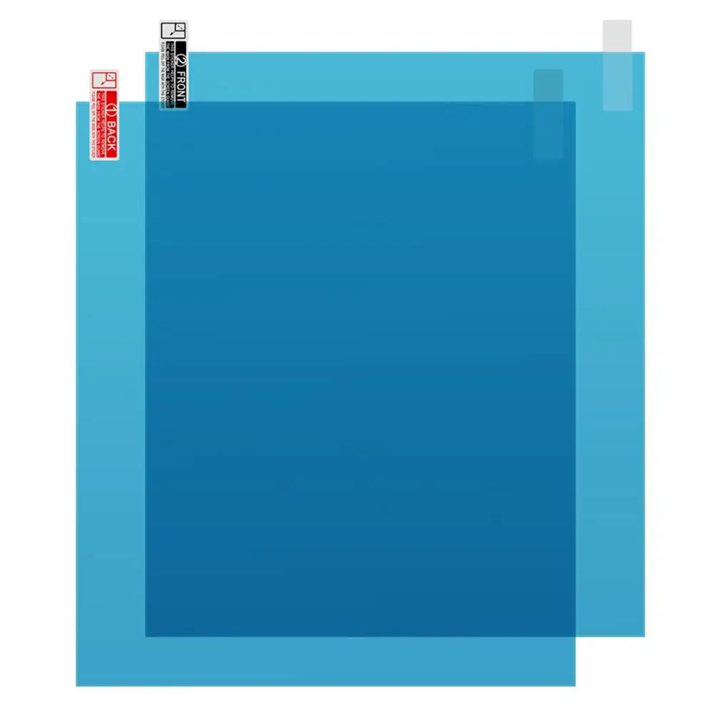 

2pcs Car Rearview Mirror Rainproof Film Full Screen Glass Anti Fog Side Window Reflective Mirror Universal Waterproof Film