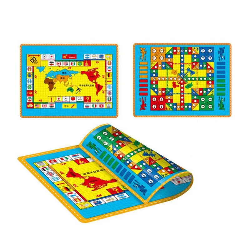 0 6 см толстый детский летающий шахматный коврик для ползания игровой одеяло