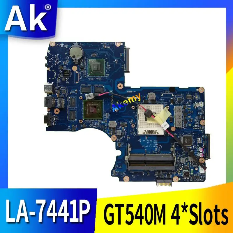 PBL80 LA 7441P K93SV GT540M 1 ГБ Материнская плата For Asus K93SM K93S K93 X93S X93SV материнская для