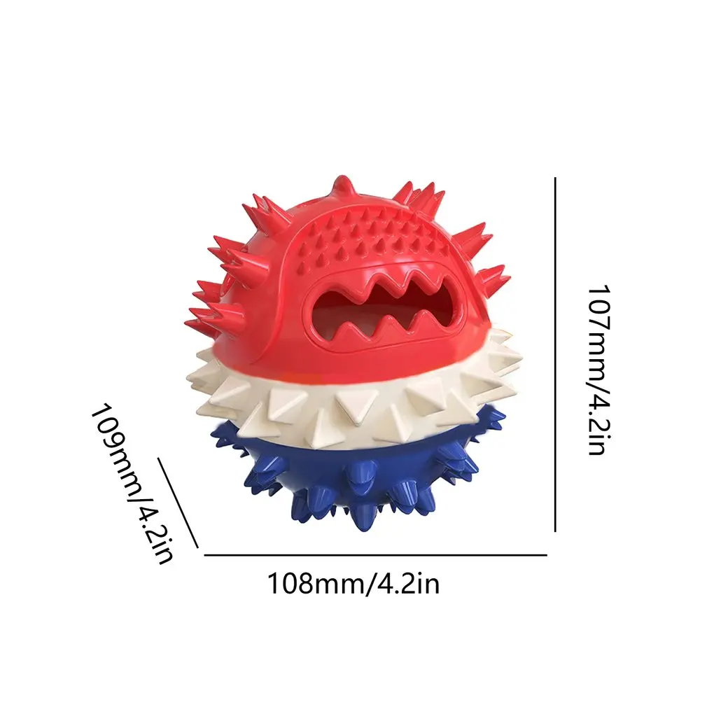 

ABS Material Dog Chew Toy Squeaky Chew Toy Pet Toys Molar Puppies Toys IQ Training Toy Protective Furniture Toy
