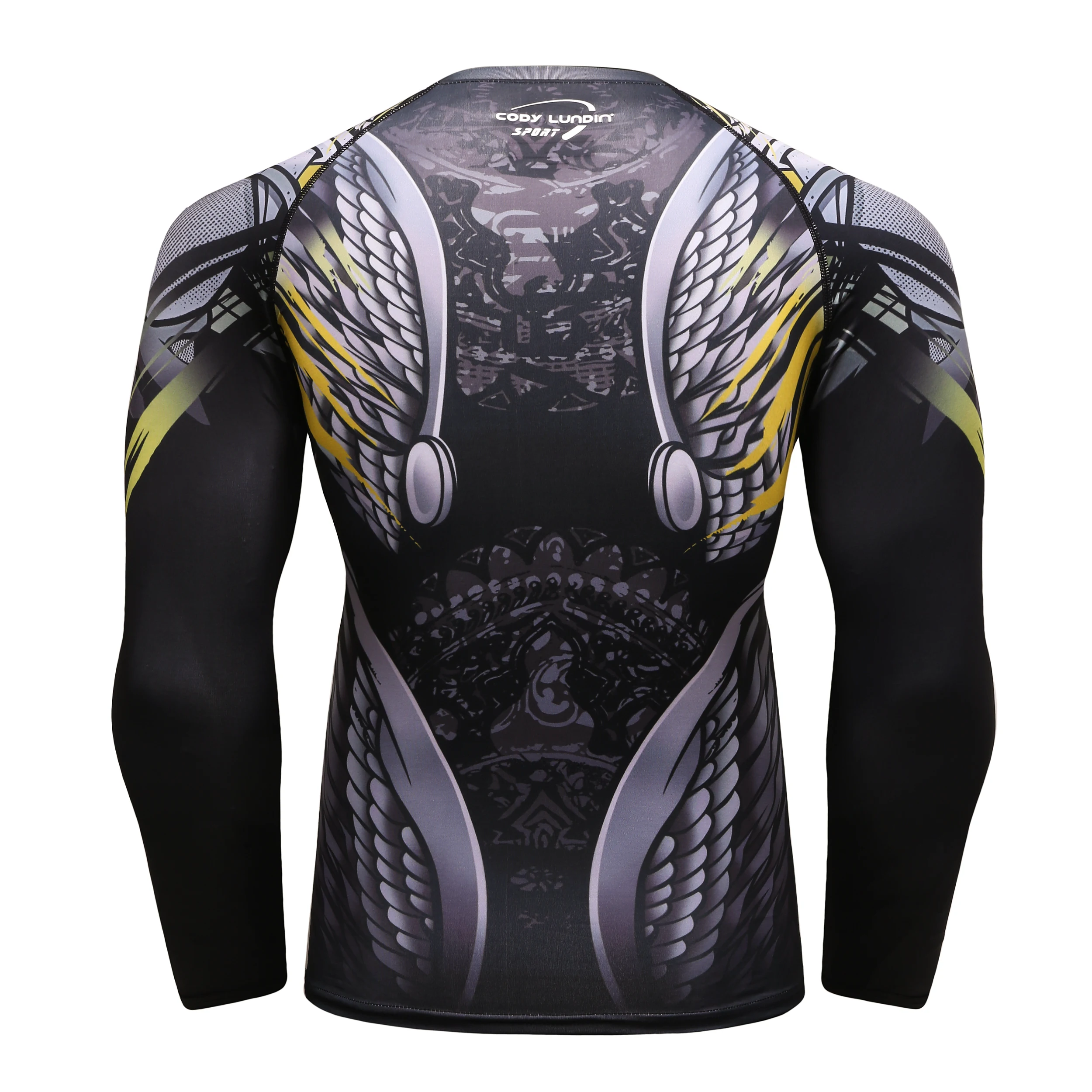 

Модная Беговая футболка для ММА, мужские футболки с длинным рукавом Rashguard, одежда для бодибилдинга и MMA, спортивные топы, футболка с 3D принтом