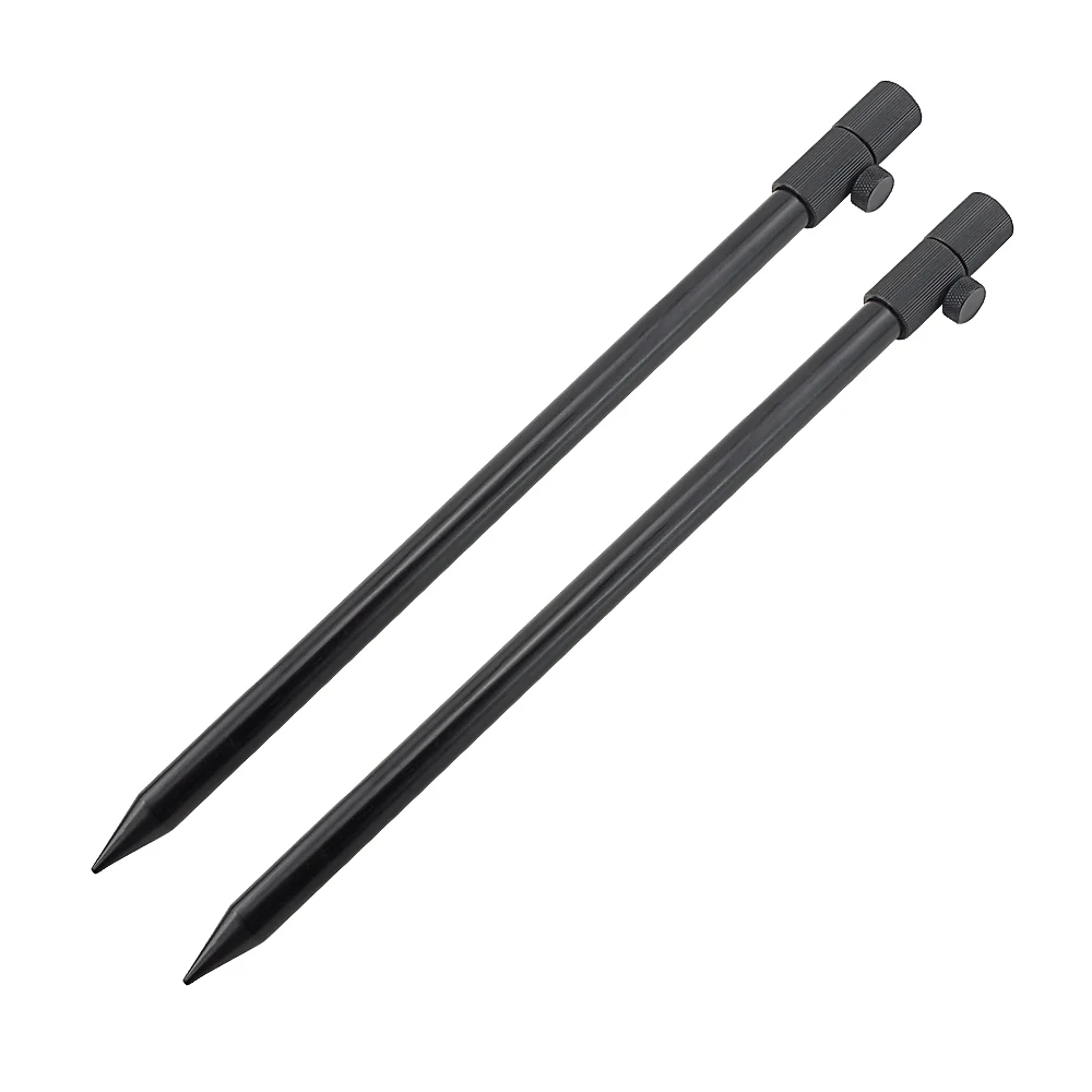 2 шт. Карп рыболовные палочки Алюминиевая Подставка для удочки зуммер бар 3