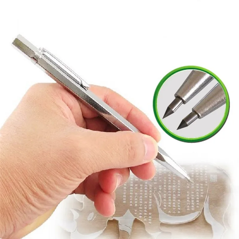 Новинка прочный стальной наконечник маркировочная ручка для гравировки