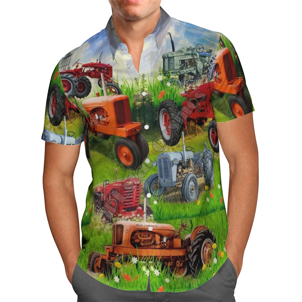 Hawaii Shirt Hawaiian beach summer Baseball Printed 3d Men's Shirt Harajuku Tee hip hop shirts 12