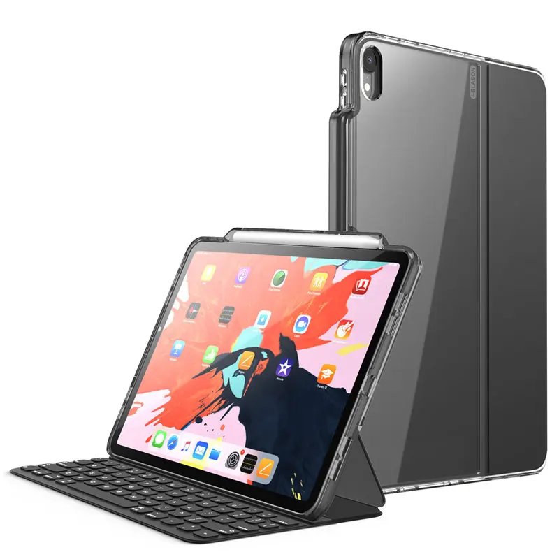 Смарт-клавиатура и карандаш в комплект не входят! I-BLASON для iPad Pro 12,9 чехол с карандашом, совместим с Умной клавиатурой