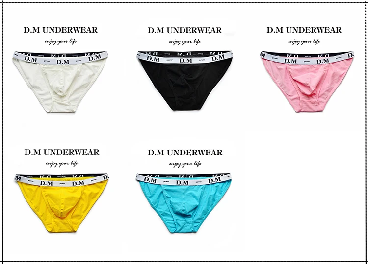 

Male underwear soild ropa interior hombre gay sexy underwear jockstrap slip homme briefs menyoupin