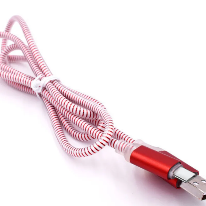 Red 1 м Micro usb кабель для телефона светодиод Видимый поток света Micro usb зарядный кабель для синхронизации данных для телефона Android универсальные кабели для телефонов - Цвет: Red