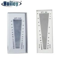 fabric weft warp density mirror textile instrument warp and weft density scale tailor measuring tools fabric density meter ruler
