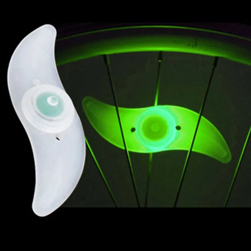 1 шт велосипед лампа на спицы Велоспорт запасами ивовых деревьев светодиодный