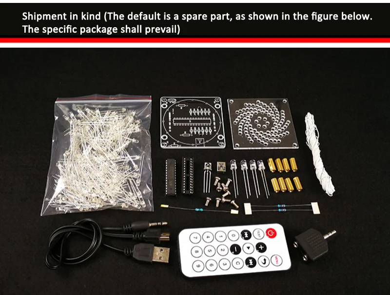 Музыкальная лампа спектра GuangZhou Tower Diy Kit