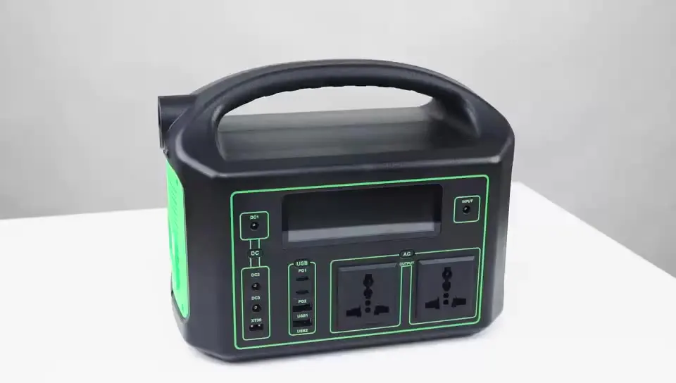 

New products 2021 portable power station solar charger 100000mah AC charging 300W 220V for camping use