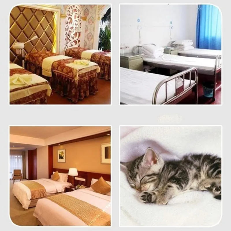 

10PCs/20PCs/50PCs Disposable SPA Massage Bed sheet Sterile Hygienic Waterproof Hotel Supplies Beauty Salon Bed Table Cover Sheet