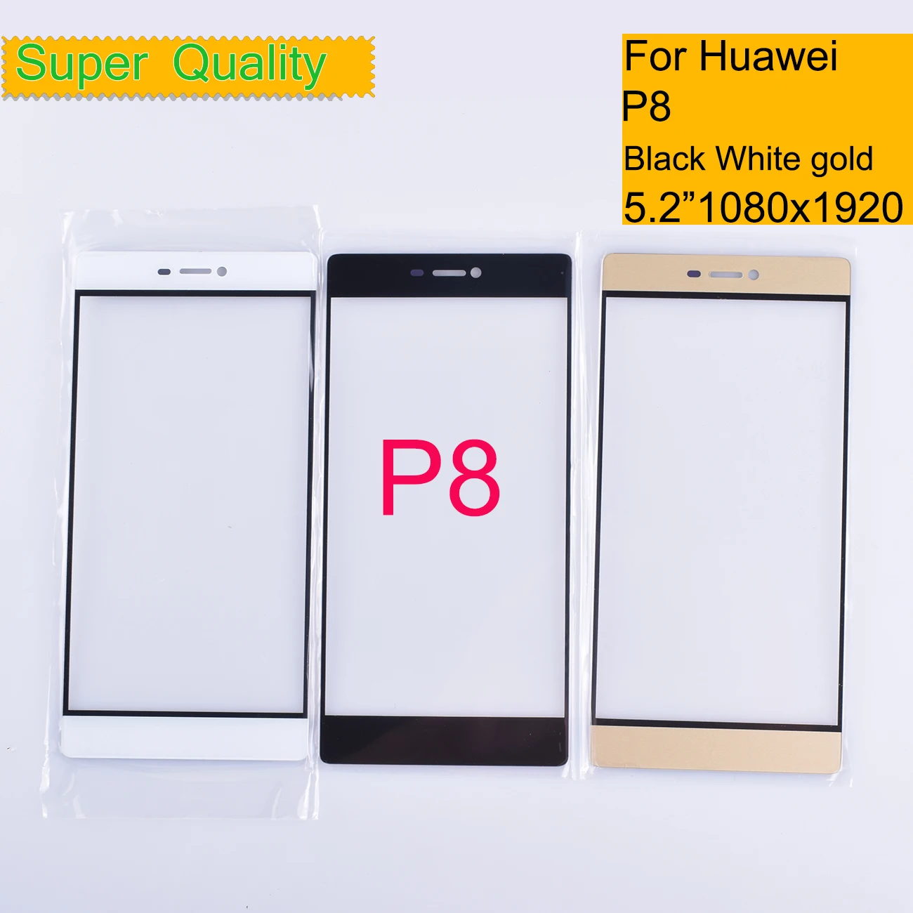 5," для huawei P8 GRA-UL00 GRA-L09 сенсорный экран Сенсорная панель дигитайзер Переднее стекло Внешний ЖК-объектив P8 Замена