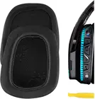 Сменные амбушюры QuickFit из Протеиновой кожи для Logtech G633, G933 вкладыши для наушников, запасные части для гарнитуры