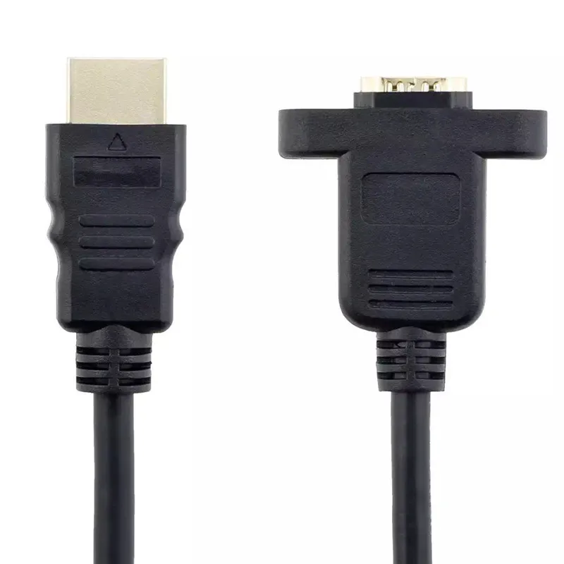 1 шт. 30 см 50 позолоченный HDMI-совместимый Удлинительный кабель штекер-гнездо с