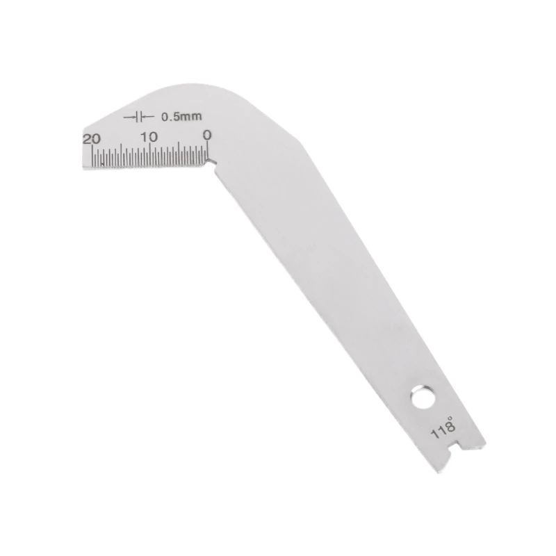 Шаблон сверла шаблон измеритель сварочного инструмента инструмент для проверки