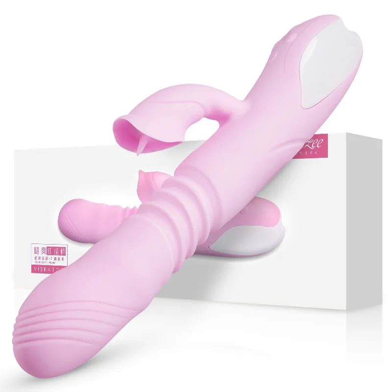 Телескопический стержень встряхивание качающийся ласки языком и согревающий