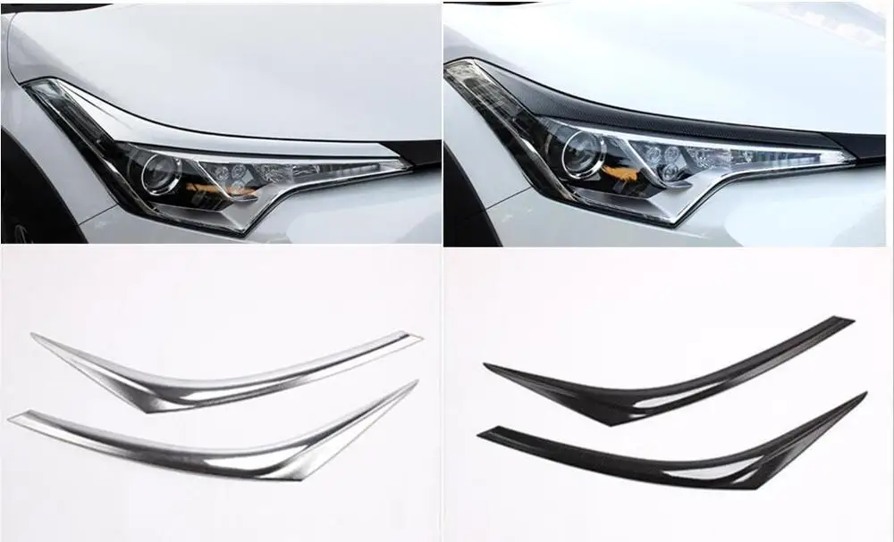 Автомобильный светильник s Рамка для Toyota хромированная Накладка стайлинга