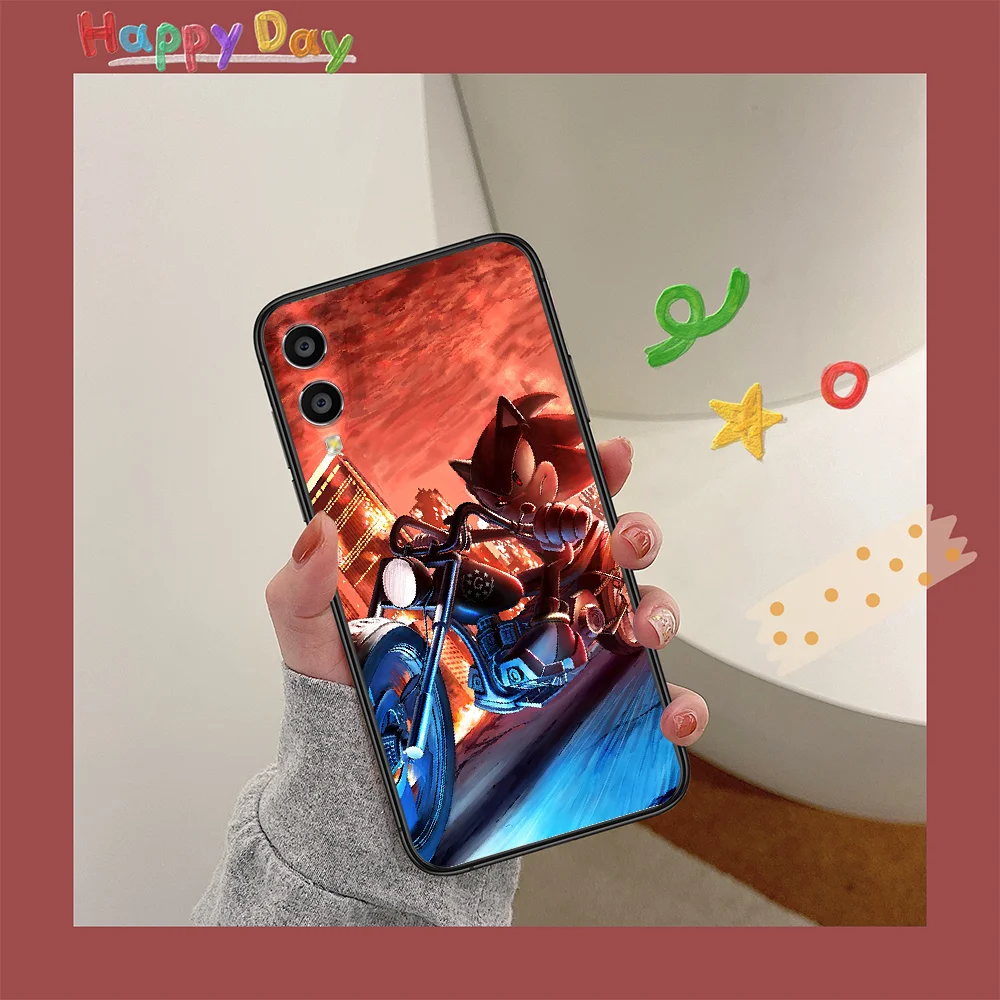 

Hedgehog Cartoon Sonic Phone Case For HUAWEI Honor 6 7 8 A 9 X Mate 10 20 30 i Lite Pro Y7 2019 black Hoesjes 3D Coque Pretty