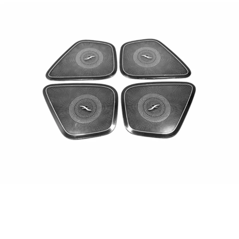

For Mercedes Benz B GLB Class W247 X247 2019 2020 Car Stick Frame Detector Inside Door Audio Speak Sound Ring Lamp Trim 4pcs
