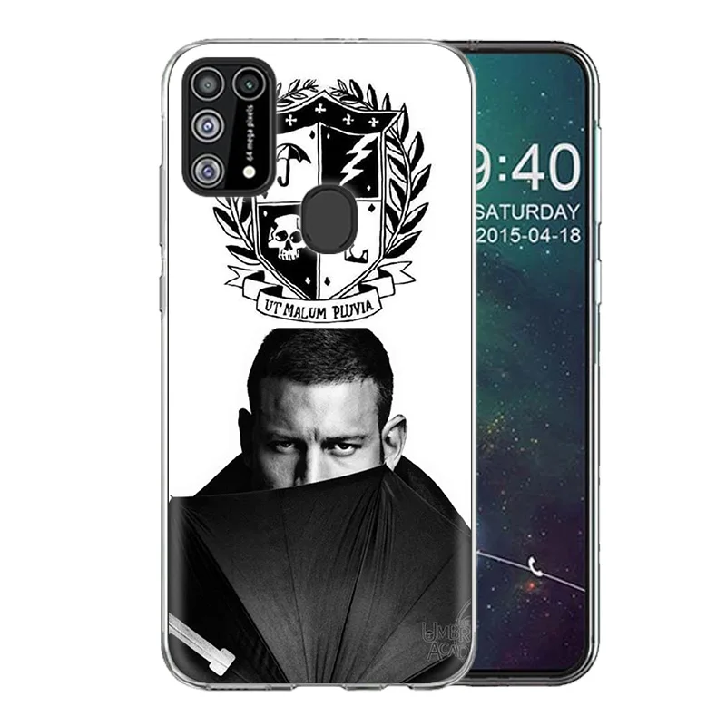 

Soft Coque For Samsung Galaxy A51 A71 A72 M51 M30s A41 A31 A21s A11 M31 M21 M51 Phone Case Capas The Umbrella Academy TV Show