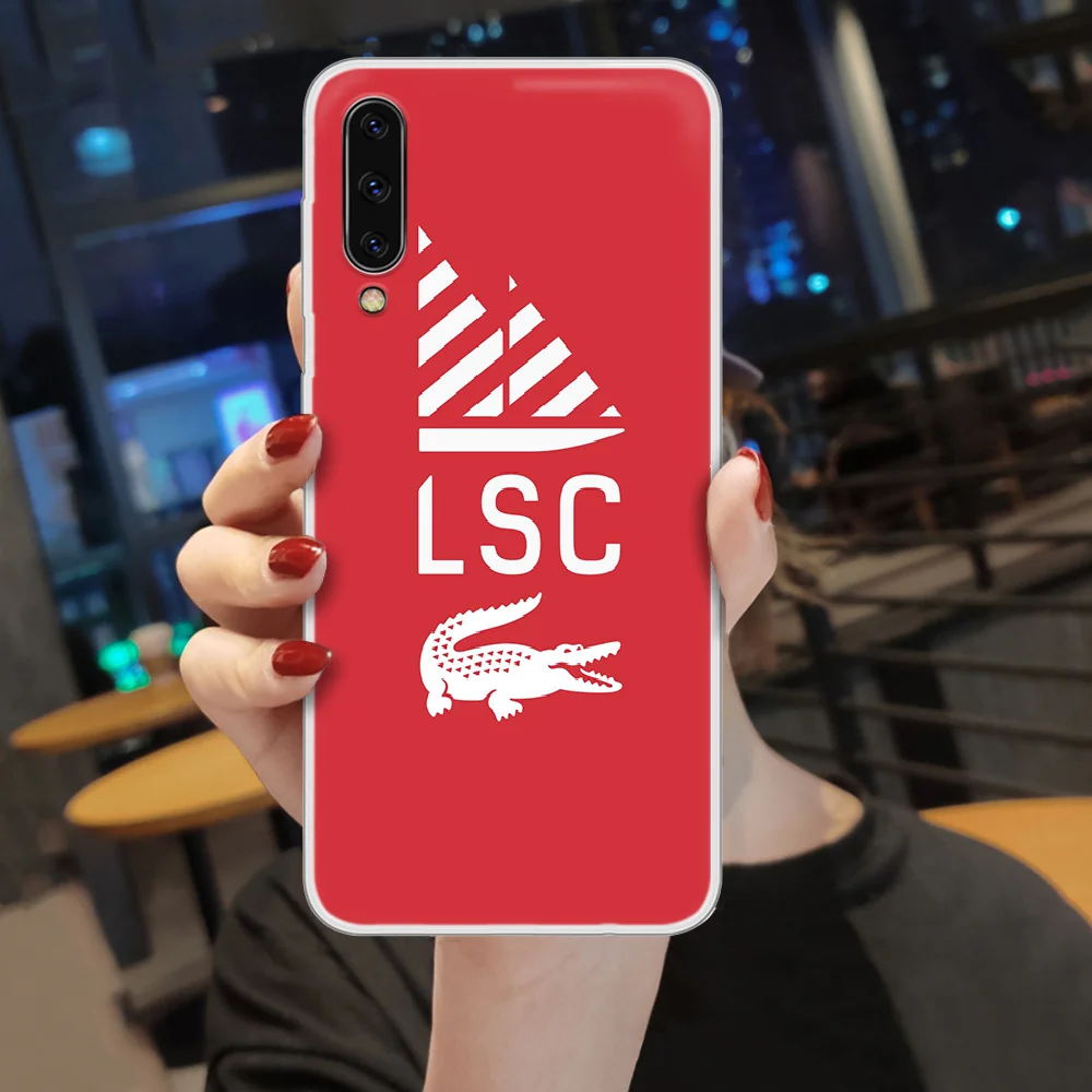 

LACOETE trend crocodile brand Phone Case hull For SamSung Galaxy note A 5 7 8 9 20 30 40 50 51 60 70 71 80 2017 18 E transparent