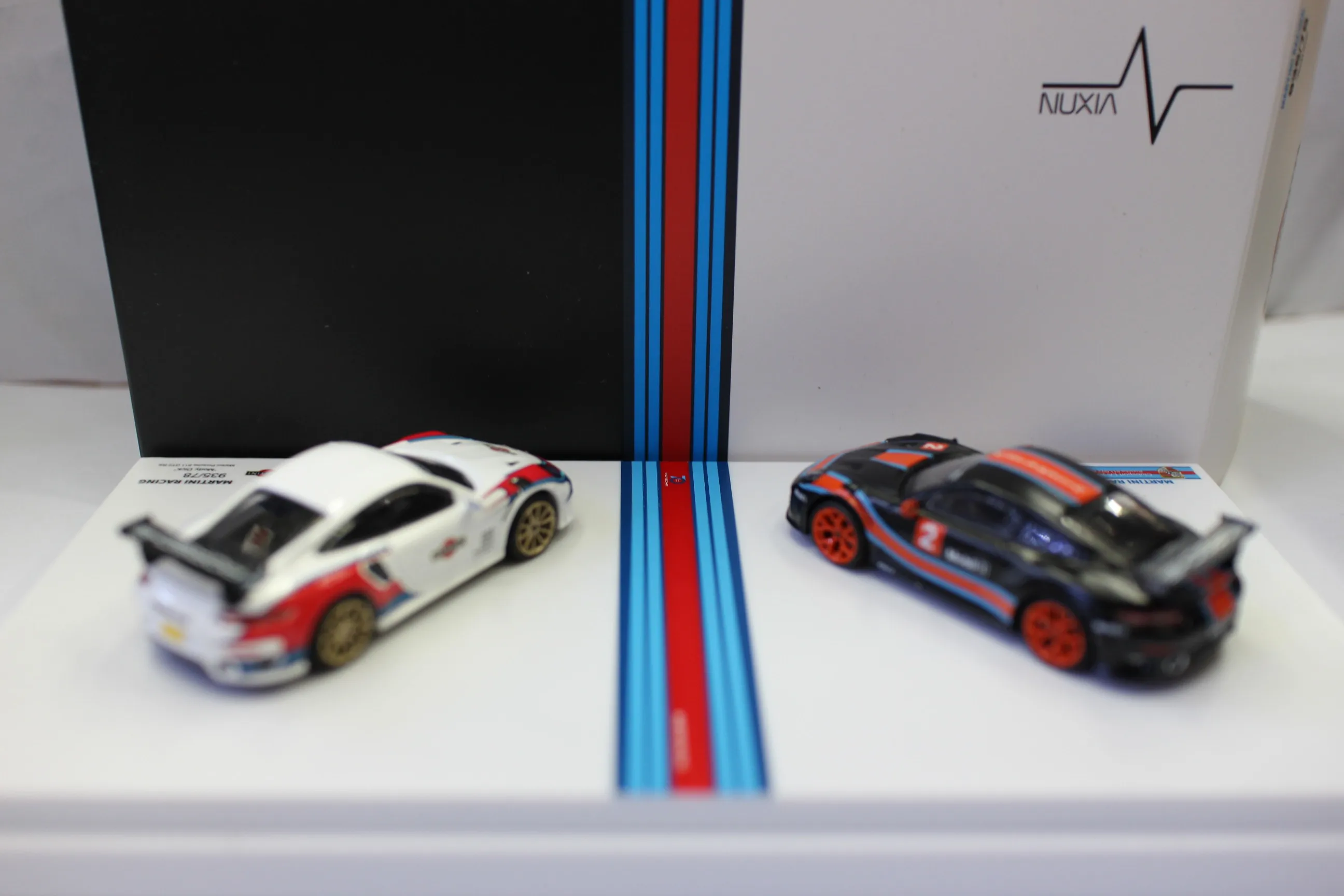 

NEW 1/64 Scale Model 935/78 Martini Racing Diecast Toy Car set For Collection Gift