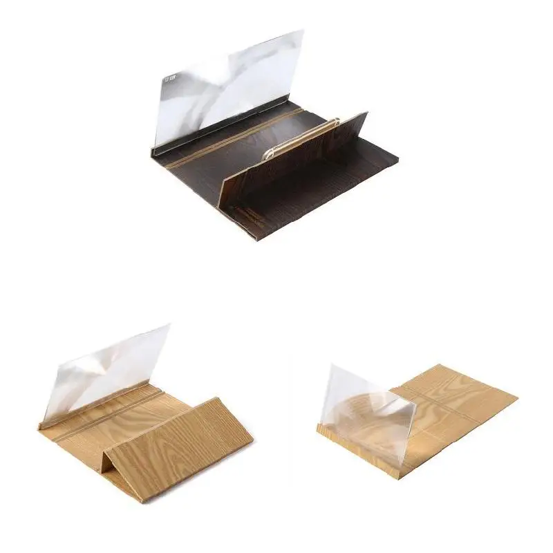 

Складной фотоусилитель видеоэкрана, 12-дюймовый 3D HD Лупа с подставкой HFing