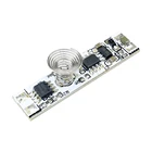 12 В постоянного тока, емкостный сенсорный переключатель, пружинный переключатель, светодиодный регулятор яркости, переключатель 9-24 В, 30 Вт, 3 А для умного дома светильник Светодиодная лента