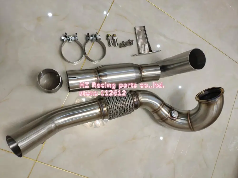 MK7 MK7.5 downpipe for GTI Seat Leon Cupra 5F Downpipe Skoda RS 5E TFSI A3 1.8T 2.0T 200cc Cat 2013+ | Автомобили и мотоциклы