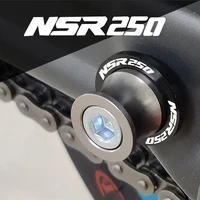 nsr250 motorcycle 8mm swingarm spools slider stand screws accessories for honda nsr250 1988 1989 1990 1991 1992 1993 1994 1995
