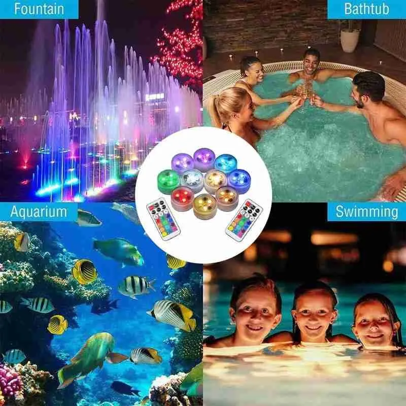 Водонепроницаемый светодиодный бриллиантовый ночной Светильник ручка световой