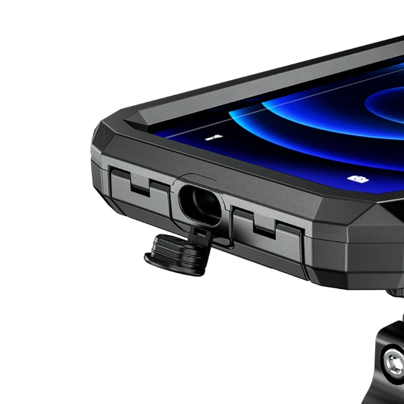 

Waterproof Case Bike Motorcycle Handlebar 3 to 6.8" Cellphone Mount Bag X5QC