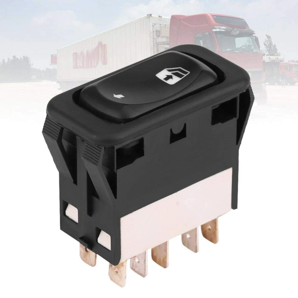 Window Switch Single Power Master Button for Freightliner Columbia Century 01-11 A06-30769-027 Electronics and Pl | Автомобили и
