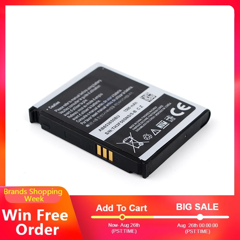 Замена Оригинальный аккумулятор для телефона AB653850BU samsung I9020 I909 i9018 I7500 I809 I920 I8000 i9023
