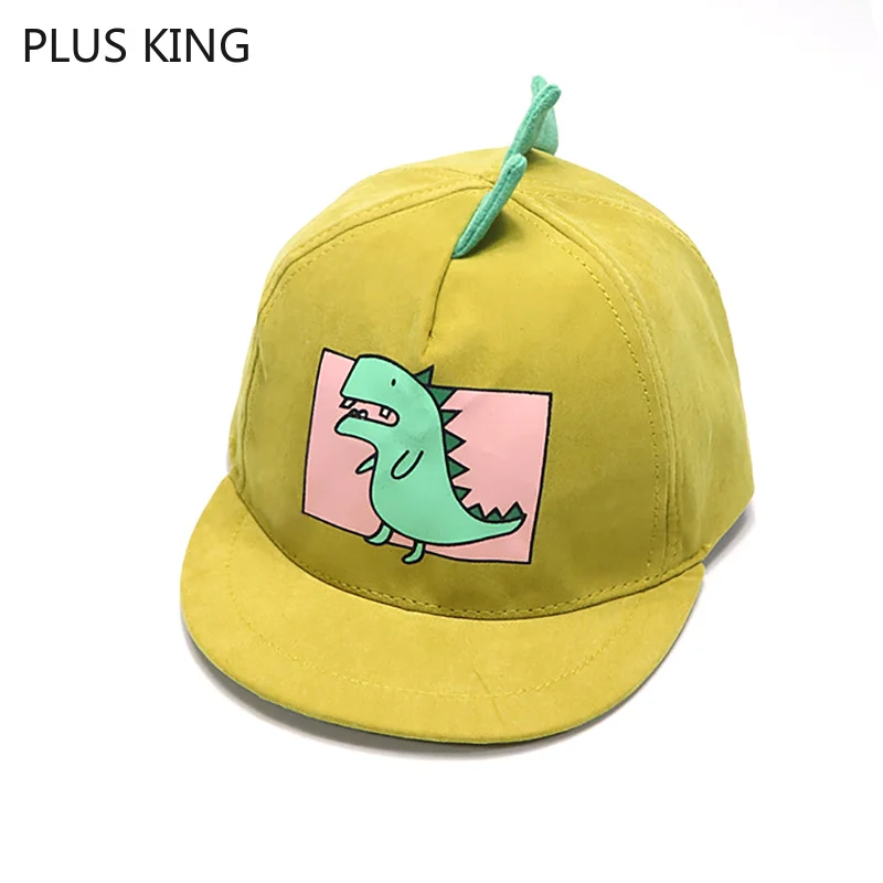 Новая бейсбольная кепка с динозавром из мультфильма для маленьких мальчиков и